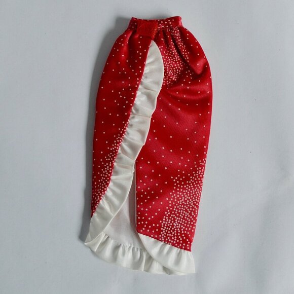 Barbie Mattel Twice as Nice Reversible Skirt Red White #4821 - Picture 1 of 6